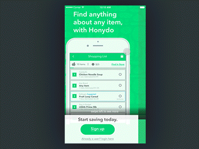 Onboarding For Honydo app design flat gif honydo minimla onboarding ui ux web design