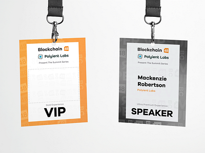 Blockchain48™ Event Badges