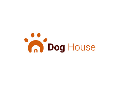 DOG HOUSE animal logo dog dog house illustration logo logo design