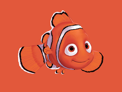 Nemo disney drawing illustration pixar procreate