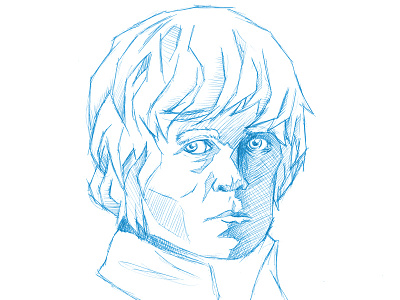 Tyrion Lannister GoT Sketch Series 4 game of thrones house lannister lions little hand of the king tyrion lannister