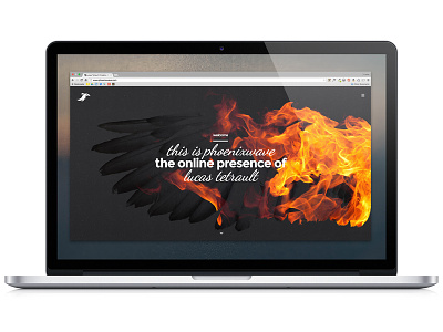 Portfolio Website Update case studies digital work fire graphic design personal phoenix portfolio presence website