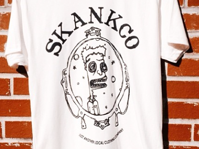 SkankCo Frankenstein Tee design graphic illustration shirt