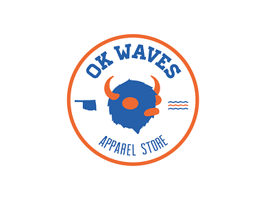 Ok Waves apparel shirt design