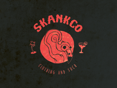 SkankCo Flamingo Tee Design