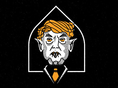 Trumpferatu 2016 creature election horror never nosferatu trump vampire