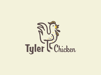 Tyler Logo chicken logo