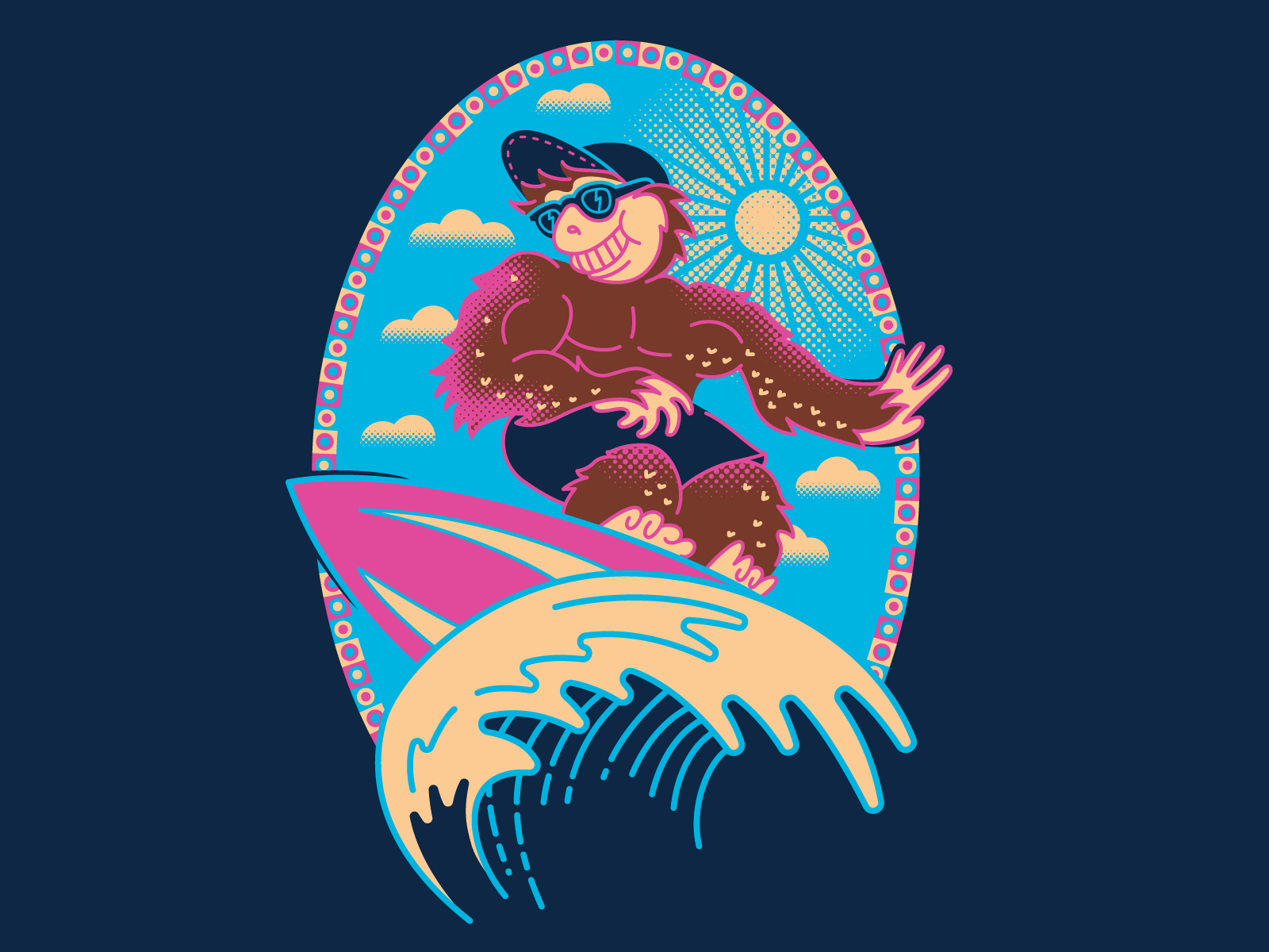 Surfs Up! by Kasey Loman on Dribbble