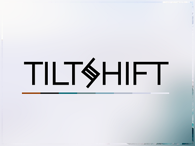 Tiltshift Logo blur logo shift tilt tiltshift