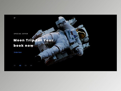 🌚New concept about moon trip Book no 3d animation branding design figma graphic design illustration moon motion graphics space travel ui universe ux vector website