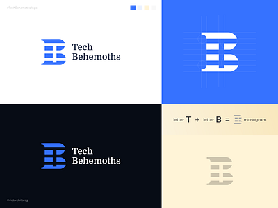 TechBehemoths - Logo Design / T+B Monogram