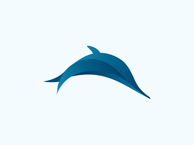 Aquamarine Logo animal aqua blue dolphin fish marine ocean sea water