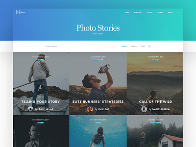 Martell - Photo Stories page