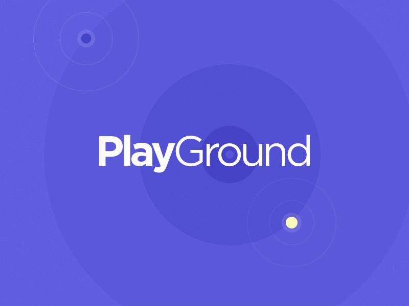 Playground animation circles motion play playoff rebounding shapes space wix
