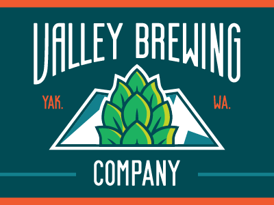Valley Brewing brewing hops mountains