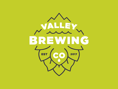 Valley Brewing Co. beer brewing logo valley washington