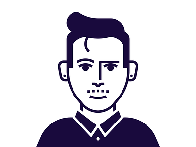 Personal Icon character icon personal brand self portrait