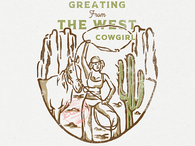 Cow Girl the West