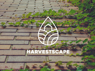 HarvestScape Branding & Identity branding harvestscape identity logo spokane