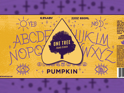 OTHC Pumpkin cider ouija planchette pumpkin spokane