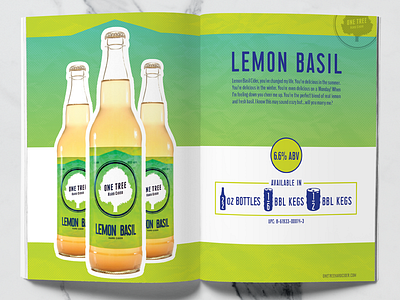 OTHC Lookbook book catalog cider hard cider layout lookbook spokane typography