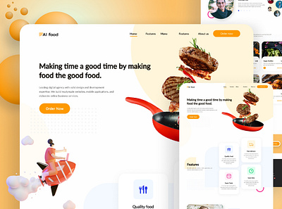 landing page design branding design illustration landing page ui ui design ui ux web design