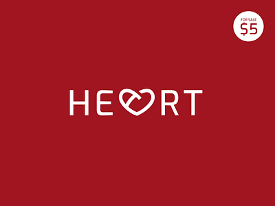 Heart Logo $5 creative creative logo heart heart logo logo minimal logo modern simple logo