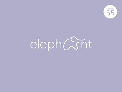 Elephant Logo $5 creative logo elephant logo logo modern logo simp simple logo