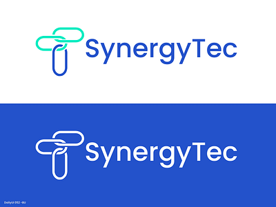 Daily UI #052 - Logo Design 52 app app mobile daily ui dailyui design logo logo design synergy technology ui