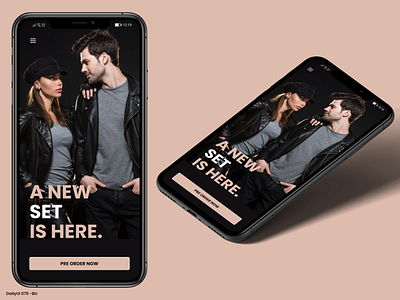 Daily UI #075 - Pre-Order