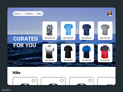 Daily UI #091 - Curated for You 91 app curated for you customized daily ui dailyui dailyui 91 design ui web design