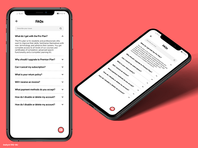 Daily UI #092 - F.A.Q.