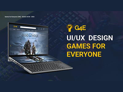 UI/UX DESIGN | GAMES FOR EVERYONE | WEB DESIGN brand design games gaming logo marketplace ui uiux uiux design ux web design website website design