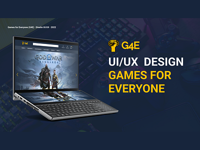 UI/UX DESIGN | GAMES FOR EVERYONE | WEB DESIGN