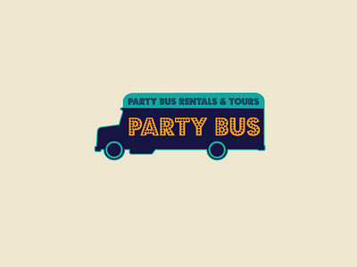 Party Bus bus logo party bus