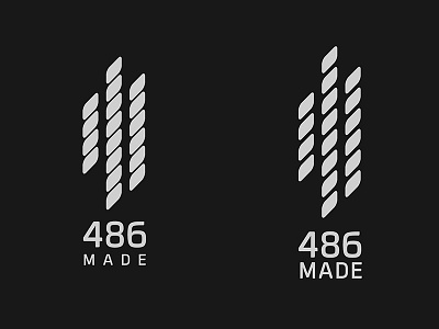 486 logo process logo vertical wip
