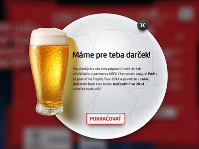 FB App Lightbox app ball beer facebook lightbox