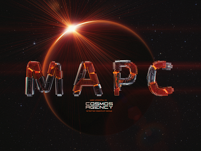 Planet Mars (Cosmos.Agency) c4d cinema4d cosmos agency mars red planet space tourism