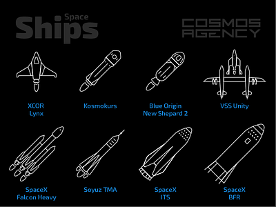 Spaceships Icons