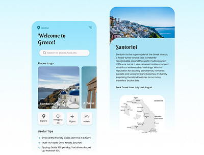 Travel App app branding design figma figmadesign travel typography ui ux