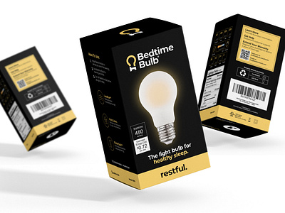 Download Bedtime Bulb Packaging Animation By Josh Rinard For Juniors Creative On Dribbble