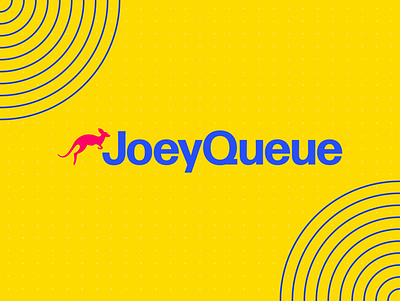 Joey Queue Branding animated animated gif asset bold brand brand design gif icon identity illustraion illustrator joey kangaroo presentation signage type typogaphy vector vibrant wayfinding