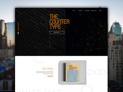 Counter Type IP 80s branding intellectual property ip sketch type typography ui uiux ux web