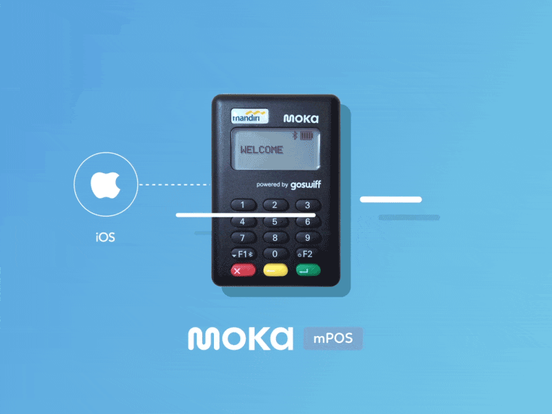Moka mPOS animation card credit debit gif graphic method moka motion mpos payment video