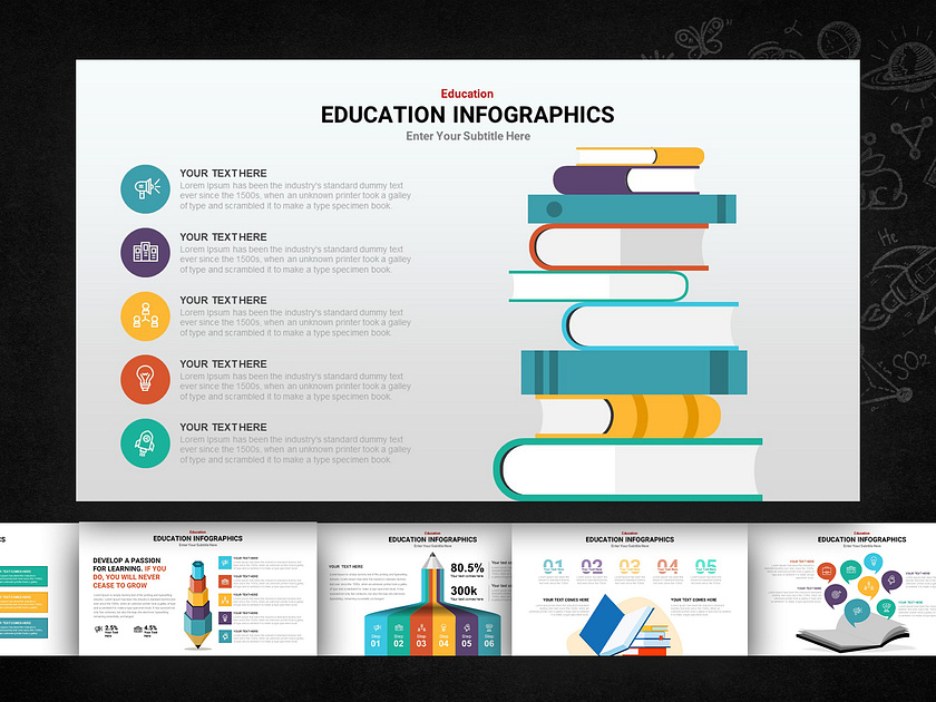 Education PowerPoint Templates by Slideheap on Dribbble