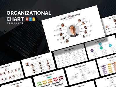 Organizational Chart Infographic Template