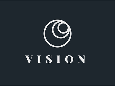 Vision design flat logo logo design logodesign logos logotype minimal minimalism minimalist minimalist logo minimalistic