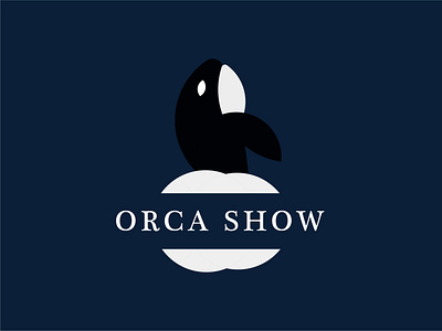 Orca Show design logo logo design logodesign logos logotype minimal minimalism minimalist minimalist logo minimalistic orca