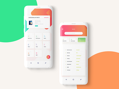 Droid Info - concept app android app application concept design interaction interface ui ux
