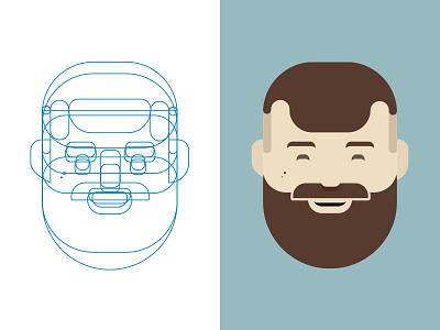 Buddy icon illustration male men portrait profile svg vector vectorart